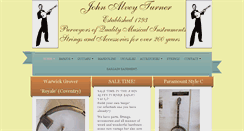 Desktop Screenshot of johnalveyturner.co.uk